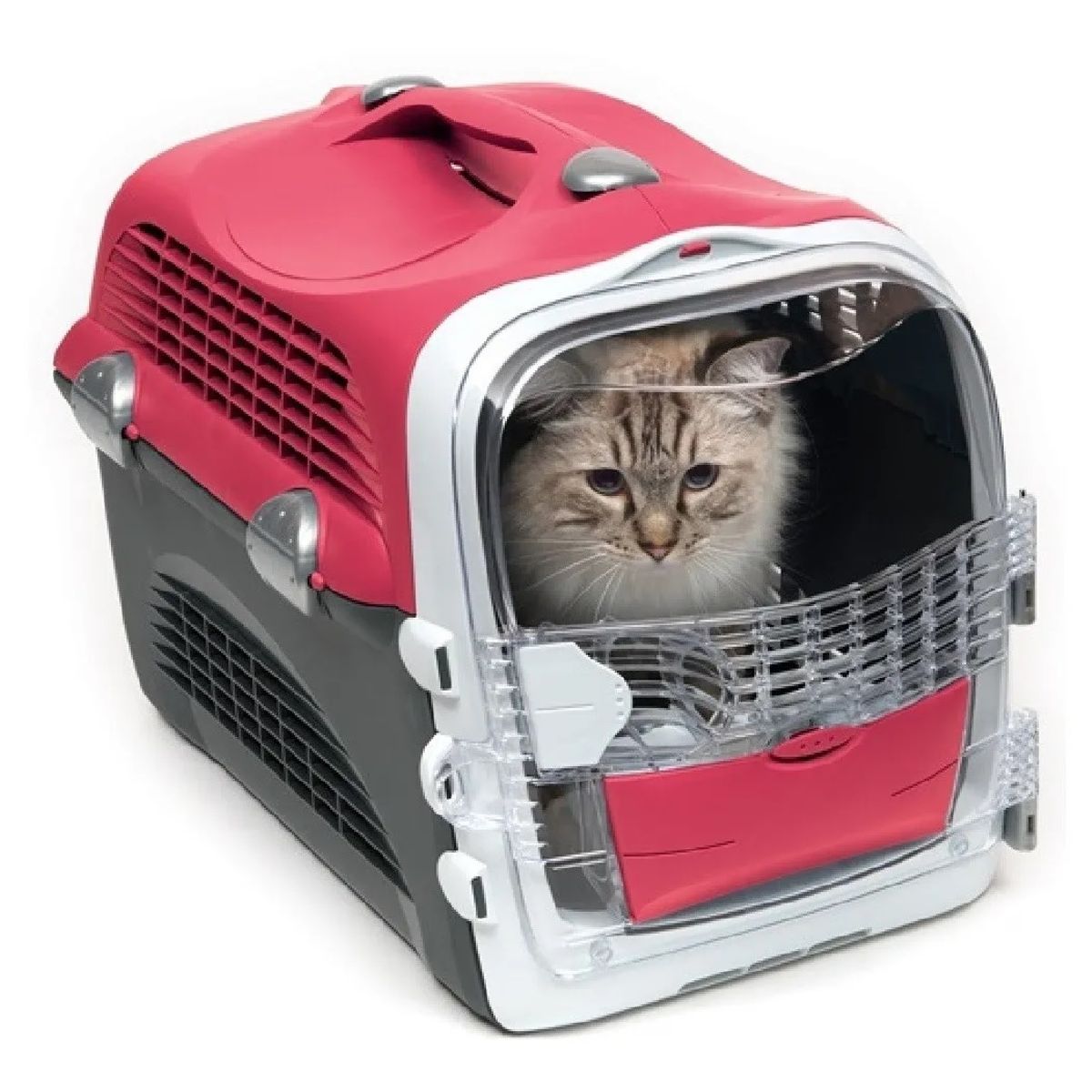 PETSPA - Guacal Para Gato Catit Cabrio Rojo Cereza
