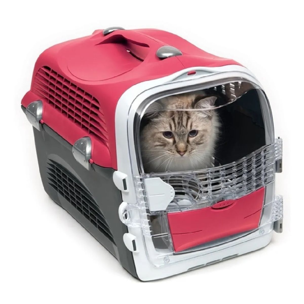 PETSPA - Guacal Para Gato Catit Cabrio Rojo Cereza