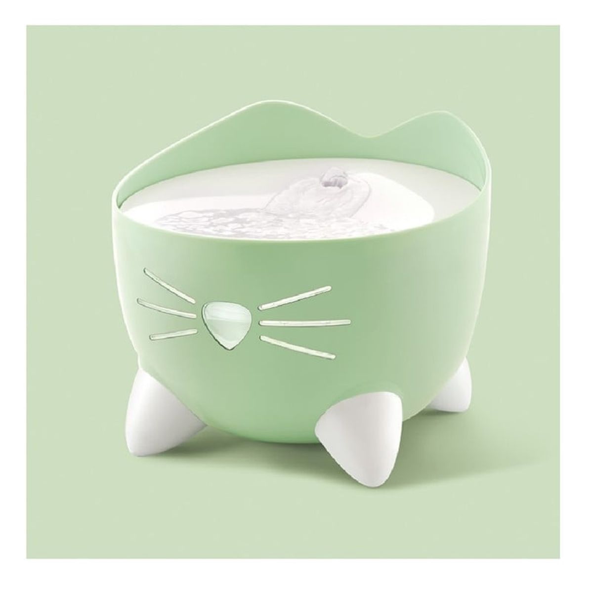 PETSPA - Fuente de Agua Para Gato Catit Pixi Verde 2,5 Lt