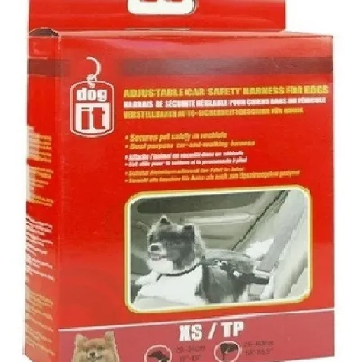 PETSPA - ARNES PARA CARRO XS NEGRO