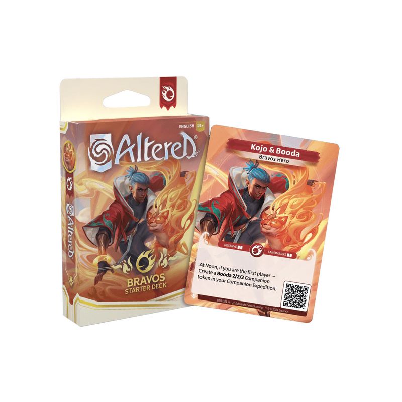 ASMODEE - Mazo De Inicio Altered Beyond The Gates Deck Bravos Ingles
