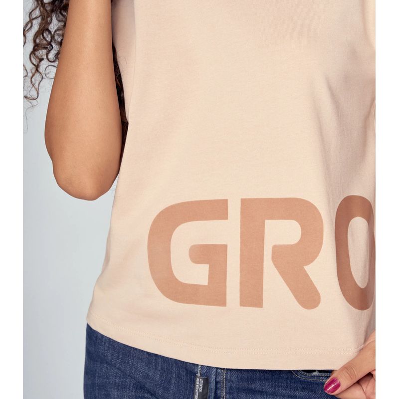 GROGGY - Camiseta Regular Femenina Groggy
