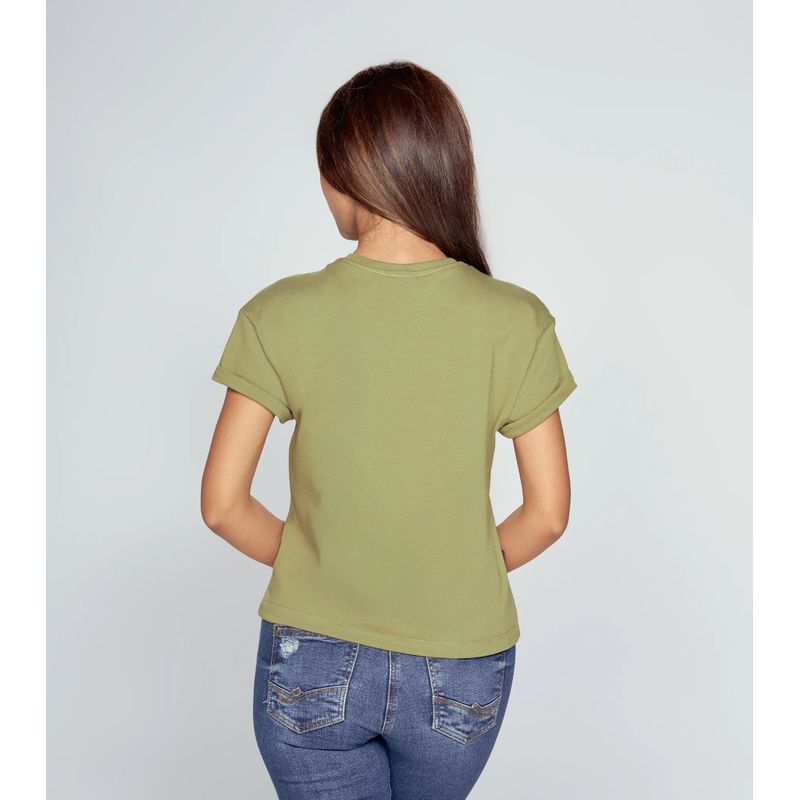 GAS EVOLUTION JEANS - Camiseta Regular Fit Femenina Gas