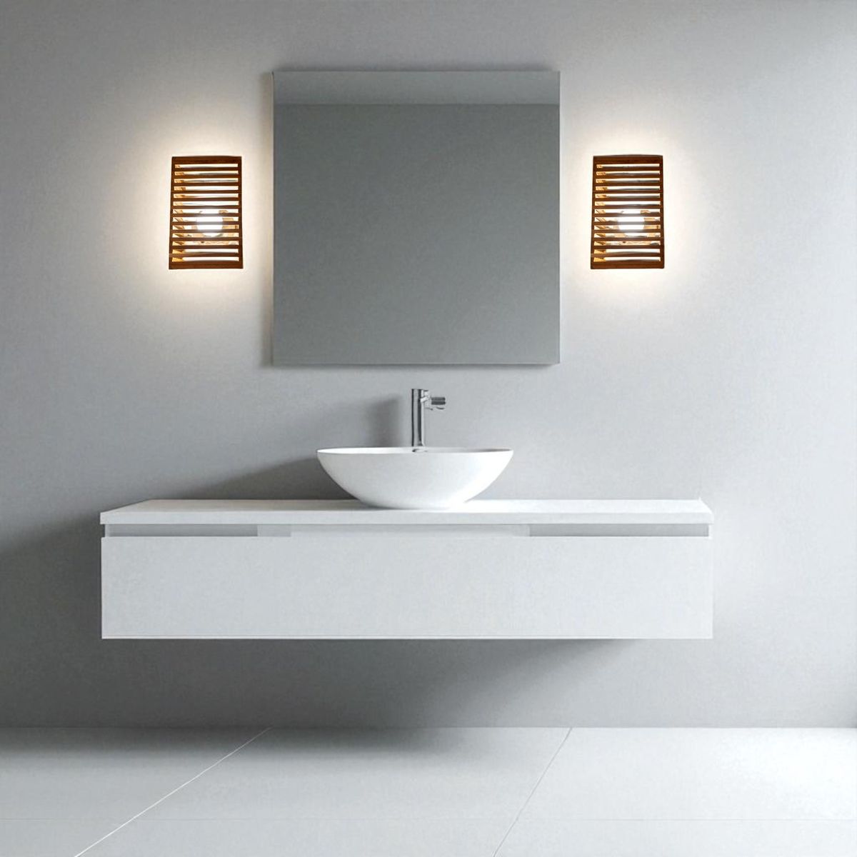 WOODMADE - Aplique de Pared en Madera