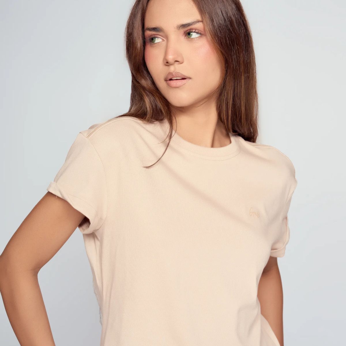 GAS EVOLUTION JEANS - Camiseta Regular Fit Femenina Gas