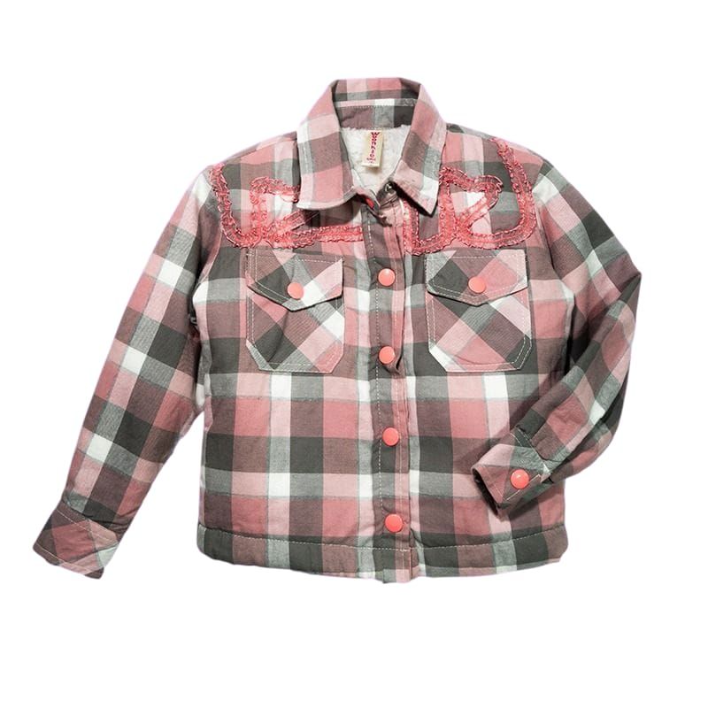 WOONKIE - Chaqueta leñadora rosada
