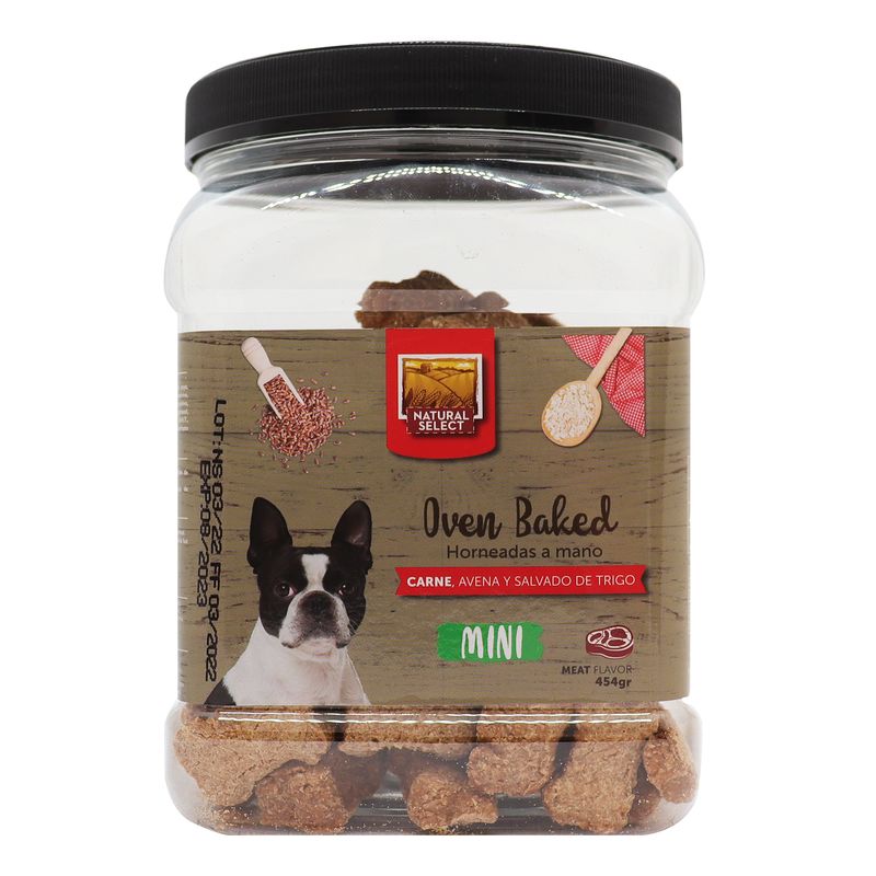 PETSPA - NATURAL SELECT DOG BISCUIT MINI X 454 GR