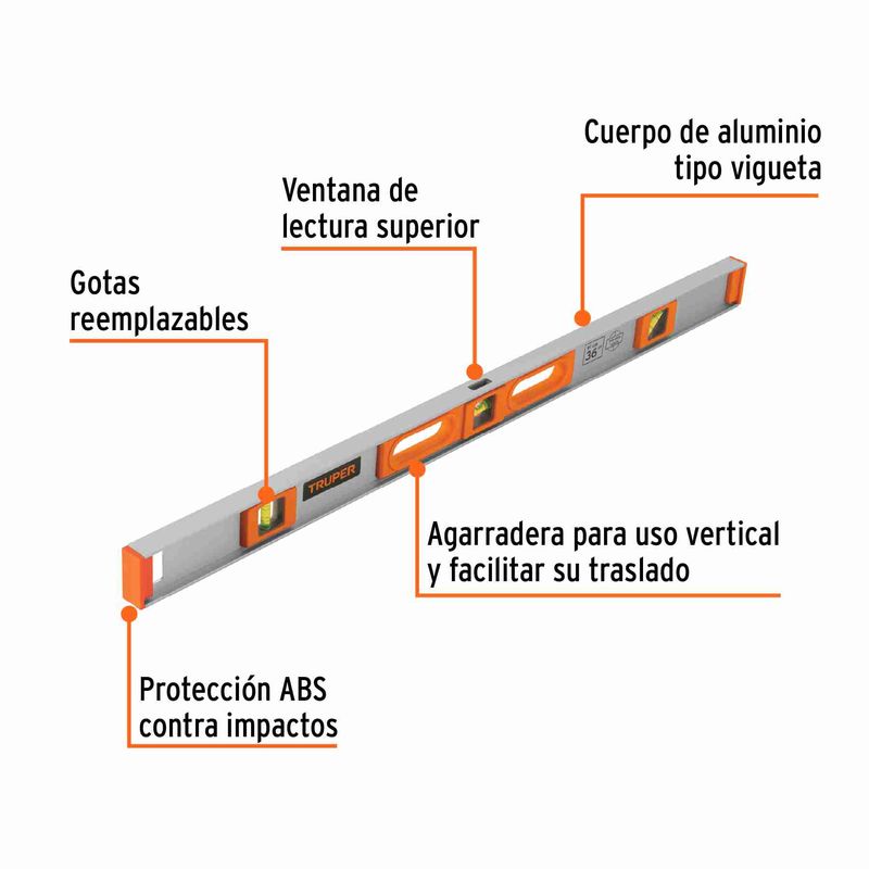 TRUPER - Nivel Profesional 36 Truper