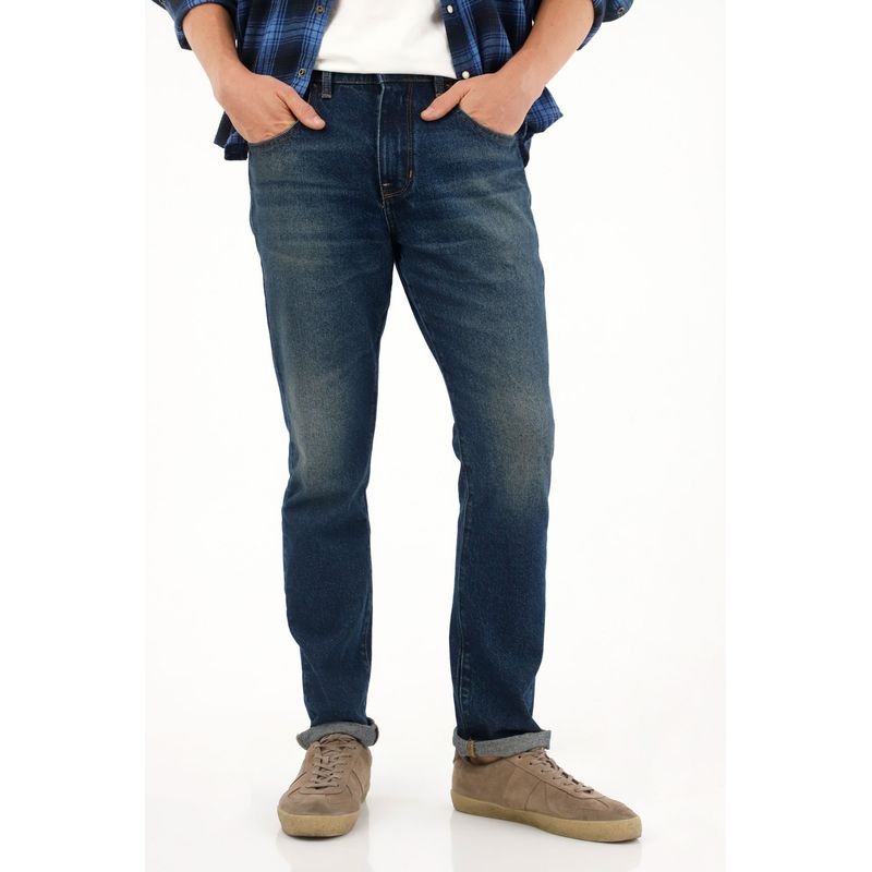 TENNIS - Jean Classic tono azul medio para hombre