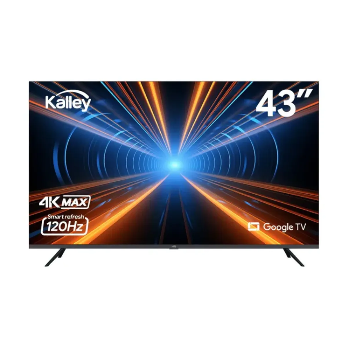 KALLEY - Televisor KALLEY 43" Pulgadas 116 cm 43G305 4K UHD MAX LED Smart TV Google