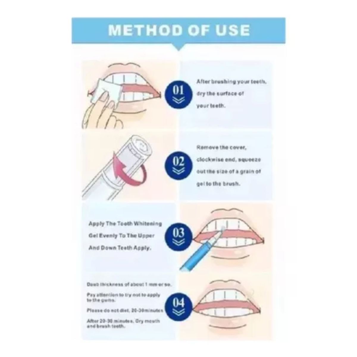 GENERICO - Blanqueador Dental Lápiz Dazlin