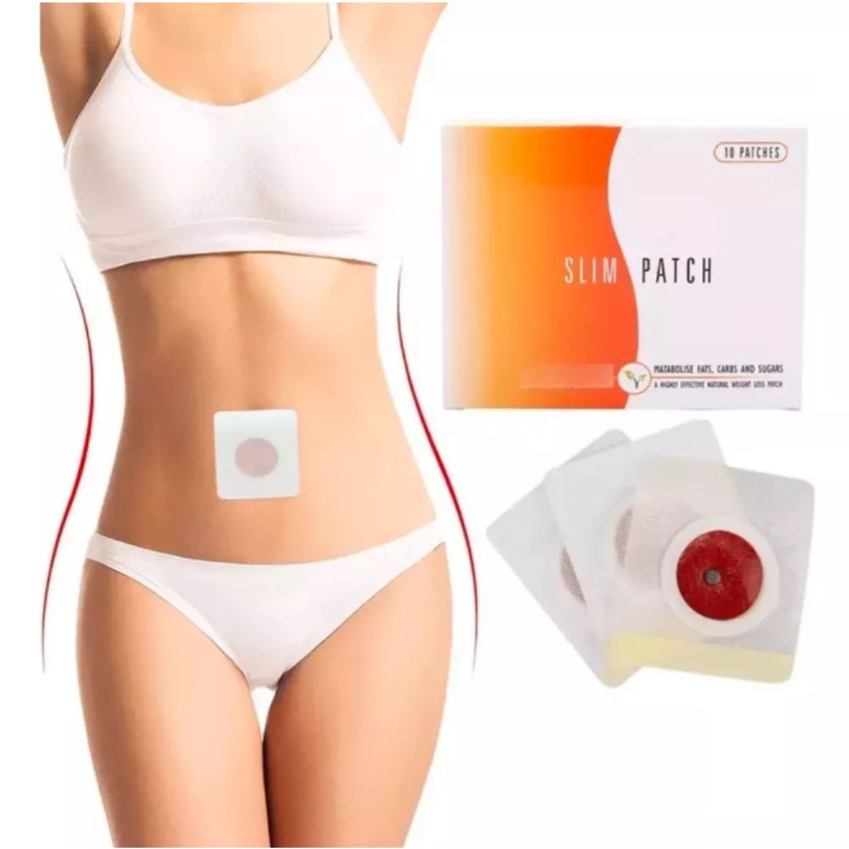 GENERICO - Slim Patch Quema Grasa 30 Uds