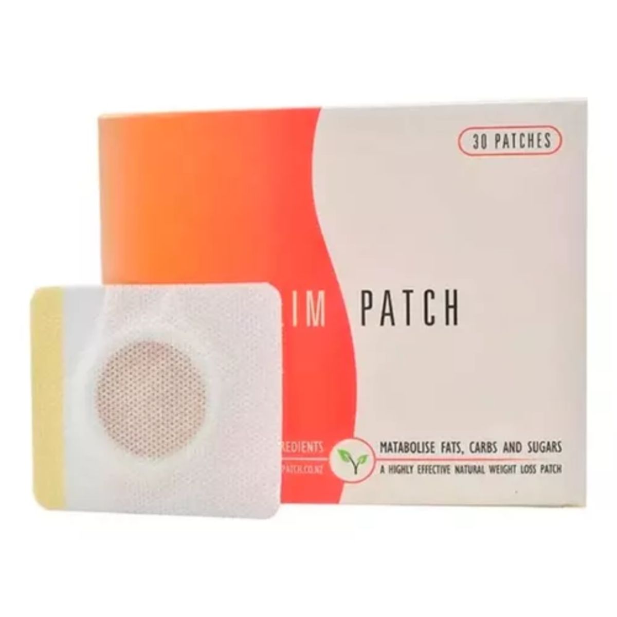 GENERICO - Slim Patch Quema Grasa 30 Uds
