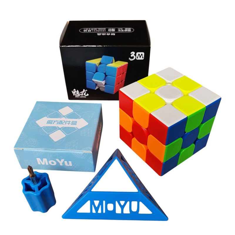 MOYU - Meilong 3m Cubo Rubik 3x3 Magnetico Moyu Cubing Classroom