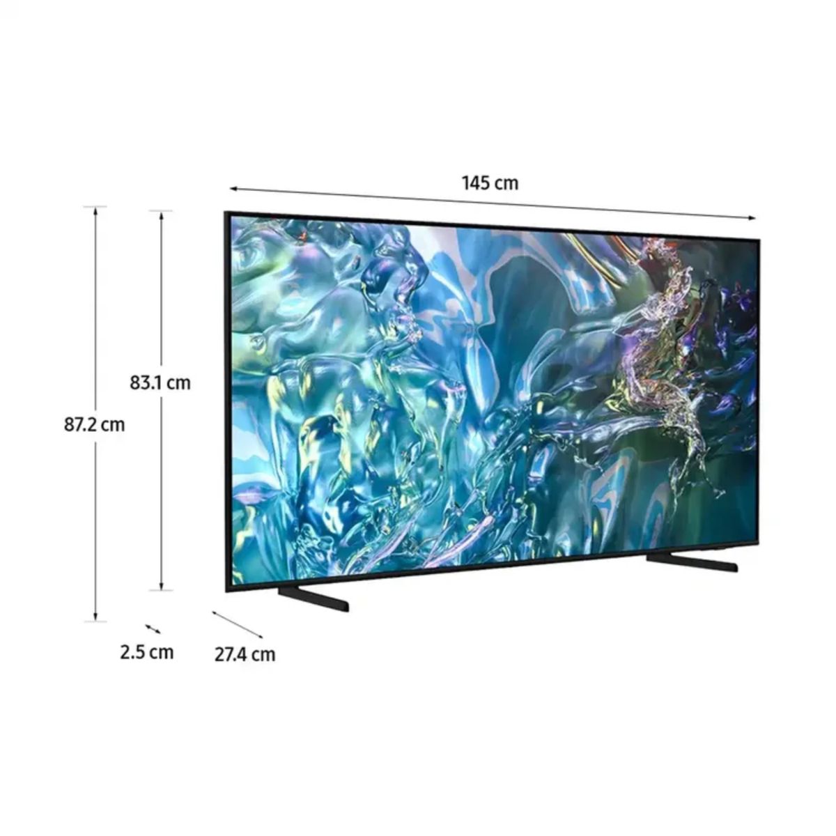 SAMSUNG - TV SAMSUNG 65 Pulgadas QN65Q60DA 4K-UHD QLED Smart TV