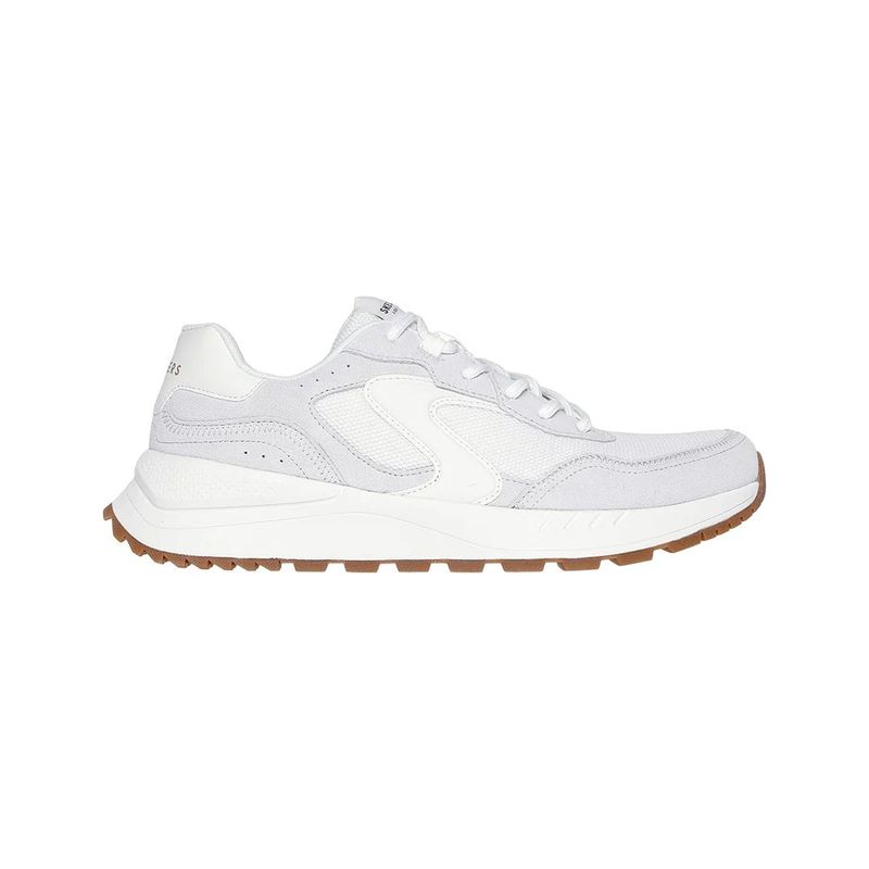SKECHERS - Tenis Skechers Blanco Hombre Fury Lace Low