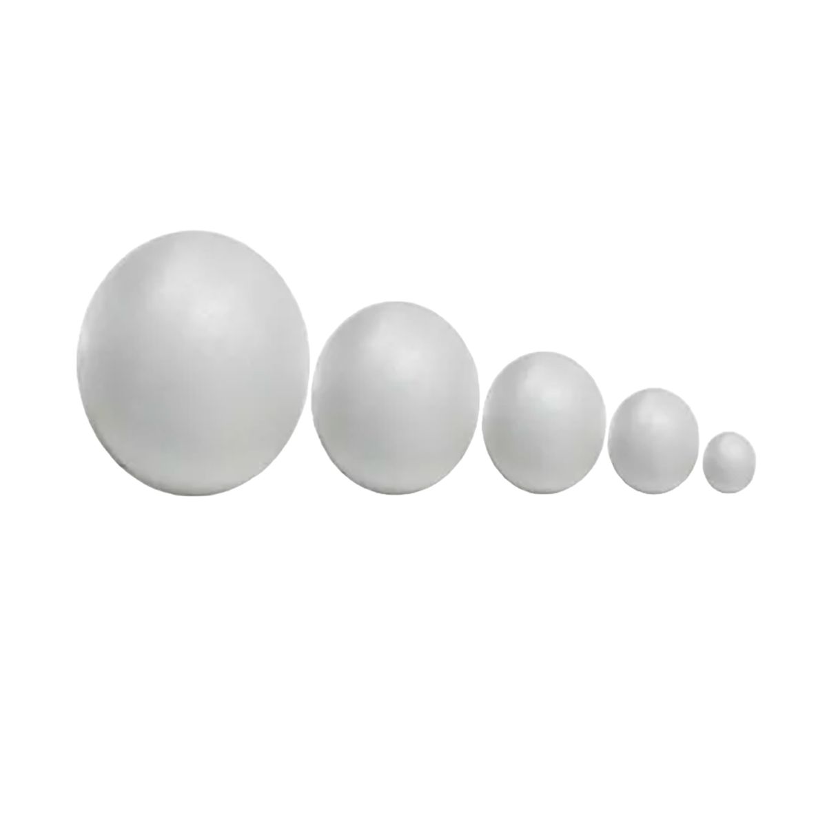 GENERICO - Bola De Icopor De 8 Cm x 50 Unidades