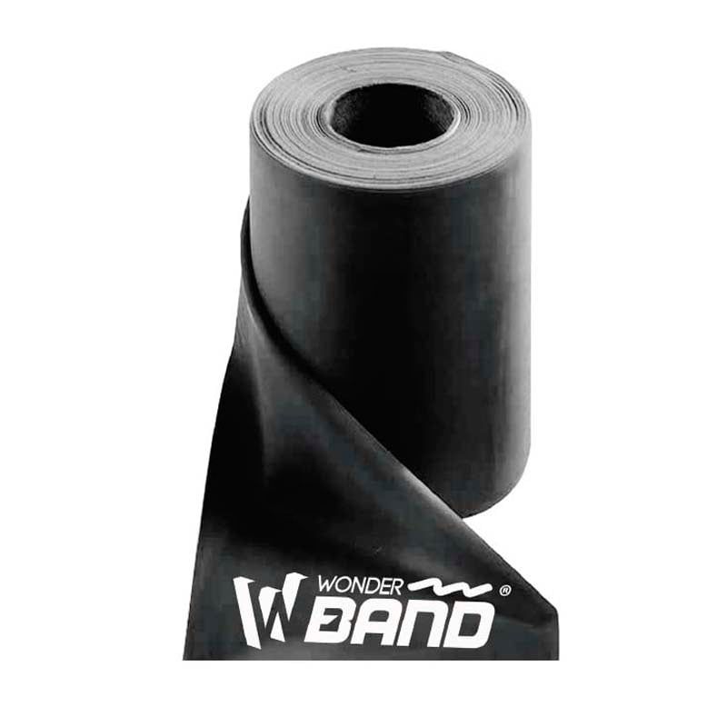 GENERICO - Theraband Negra 20 mts Rollo 15 Lb