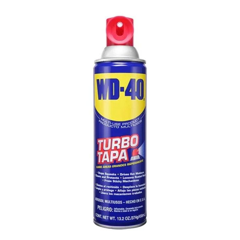WD 40 - Wd-40® Lubricante Multiusos TurboTapa 458ml -13oz