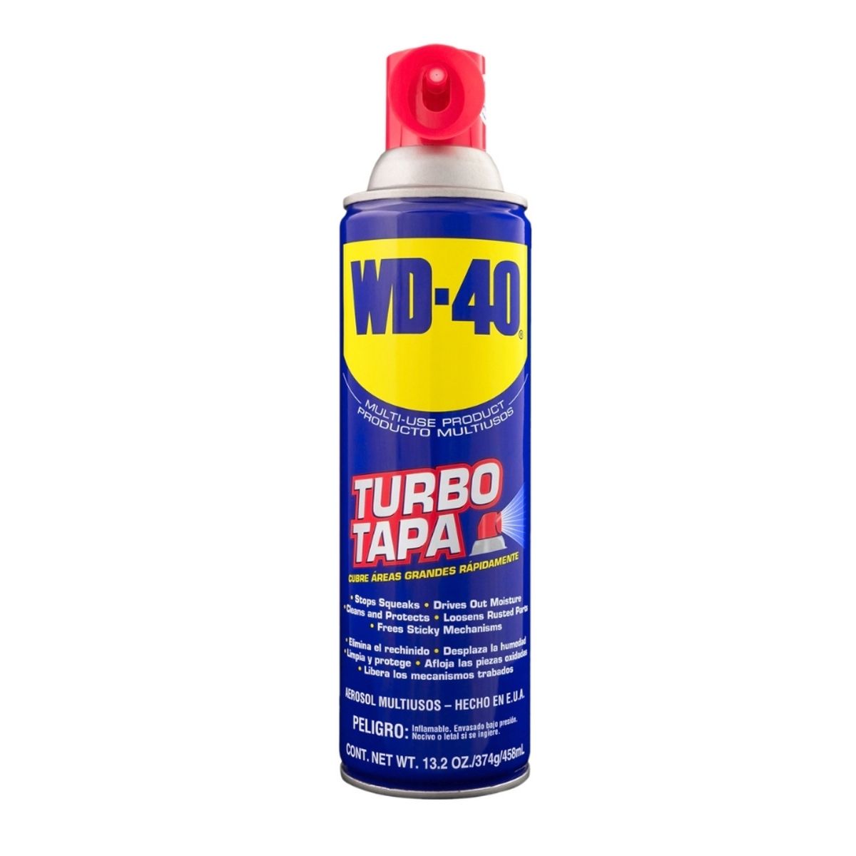 WD 40 - Wd-40® Lubricante Multiusos Turbo Tapa 458ml/ 13.2oz X2 Und