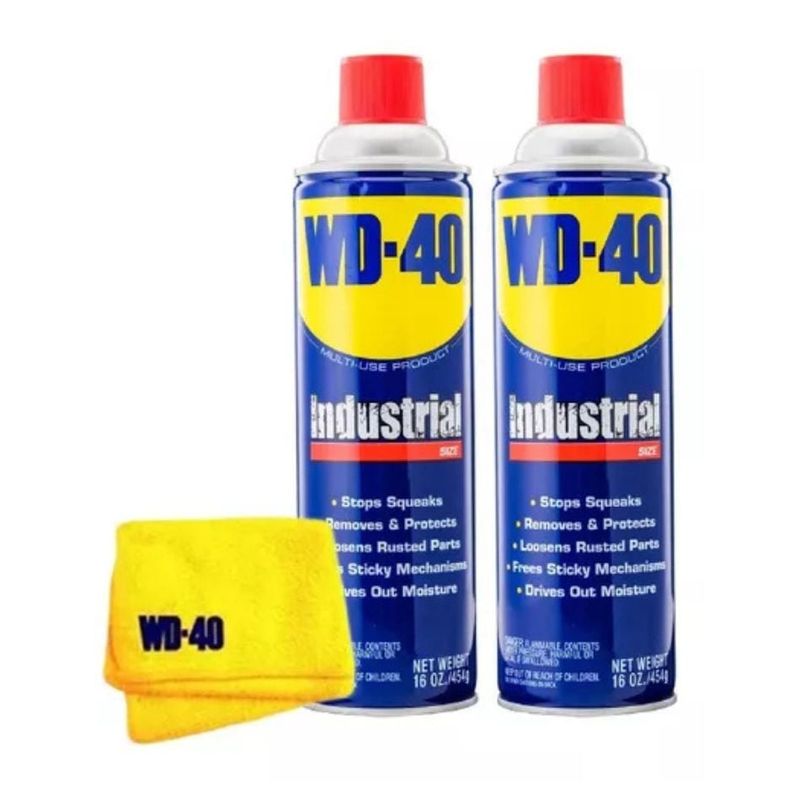 WD 40 - Wd-40® Lubricante Multiusos INDUSTRIAL 454g - 16oz x2 Und