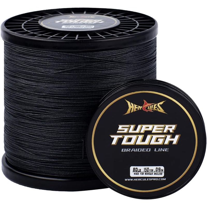 HERCULES - Línea de Pesca Trenzada Super Resistente 4/8 Cuerdas 4-160lb