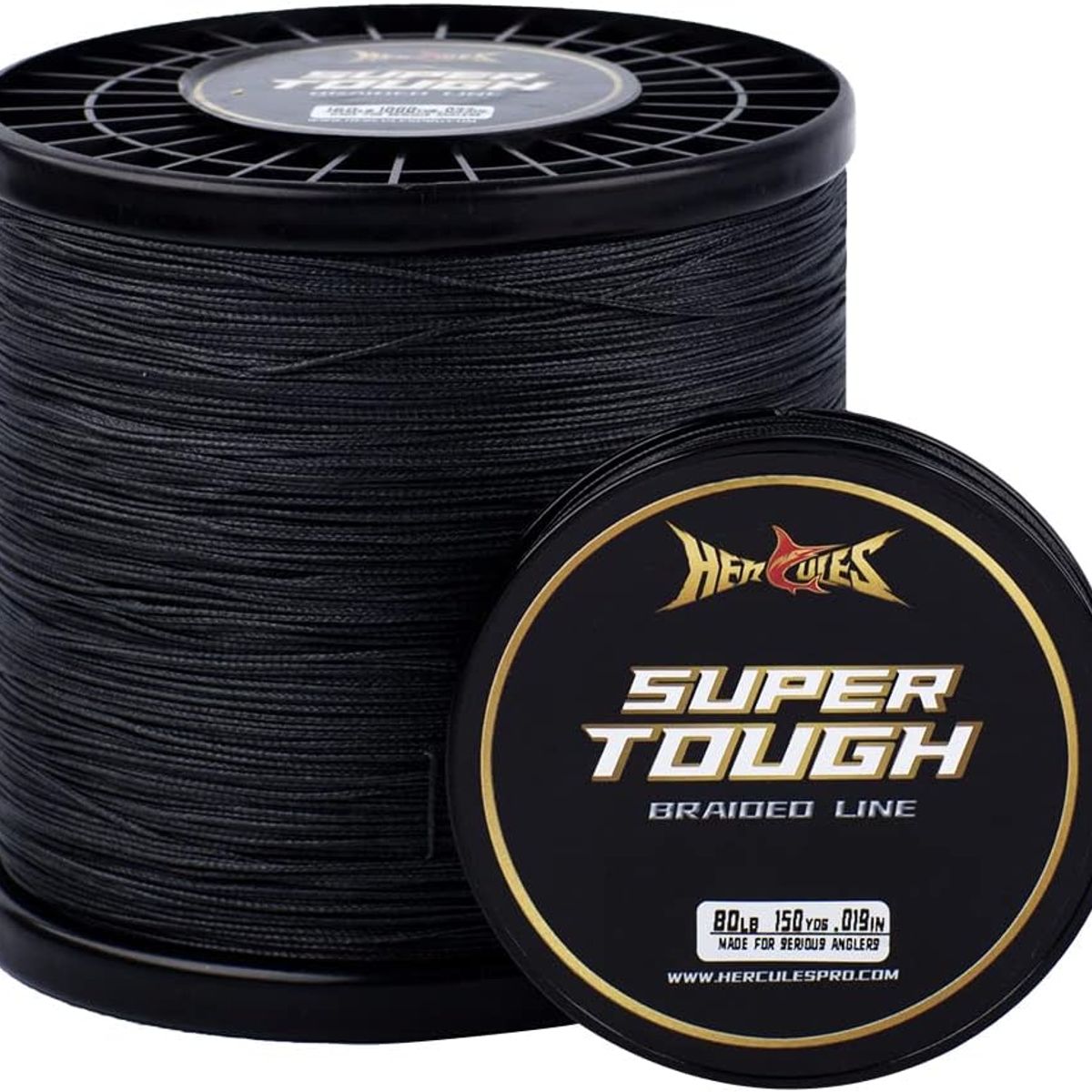 HERCULES - Línea de Pesca Trenzada Ultra Resistente 48 Hilos 4lb-160lb