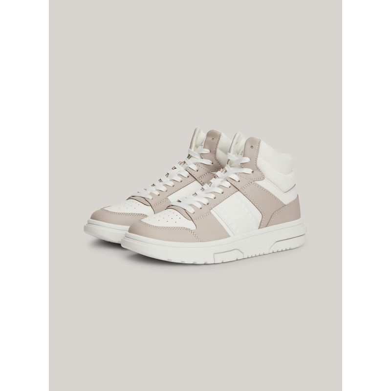 TOMMY HILFIGER - Tenis rosado altas de baloncesto The Brooklyn Tommy Hilfiger