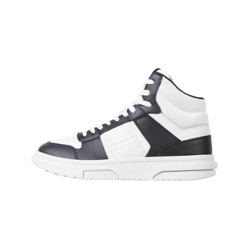 TOMMY HILFIGER - Tenis negro altas de baloncesto The Brooklyn Tommy Hilfiger