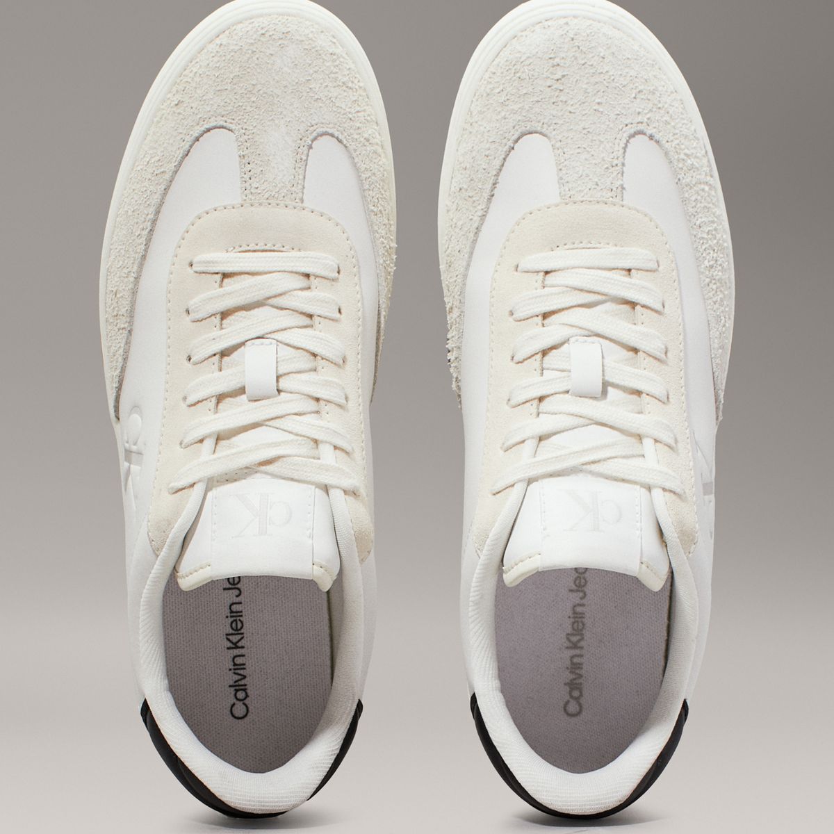 CALVIN KLEIN - Tenis multicolor classic cupsole de cuero Calvin Klein