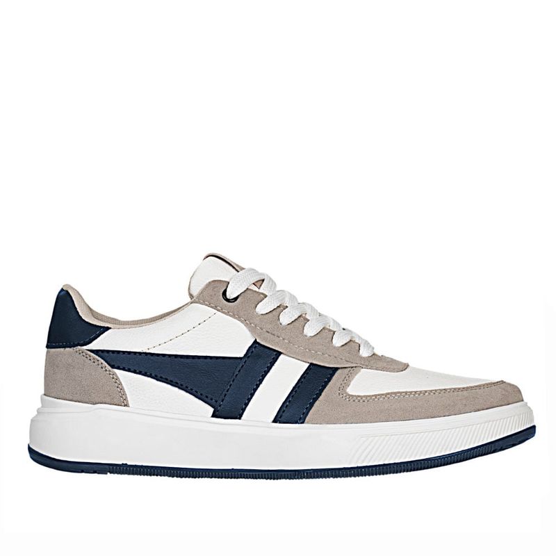 24 WALKS - Zapccordon de Hombre marca 24 WALKS en Color BLANCO AZUL   ZAP2359