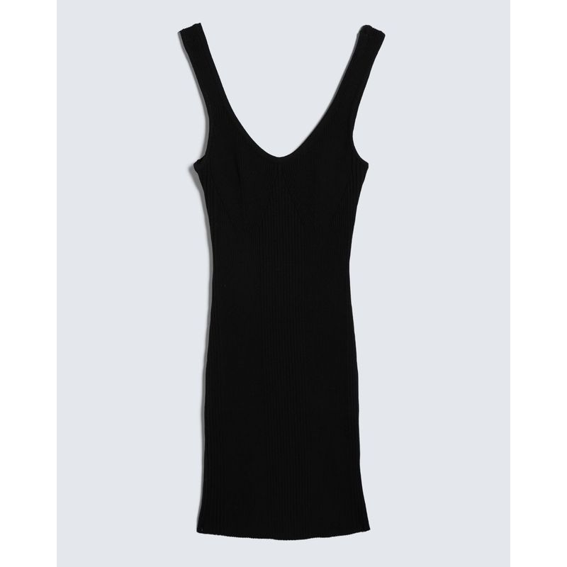 SEVEN SEVEN - Vestido Para Mujer Manga Sisa Color Negro Marca Seven Seven #28171245