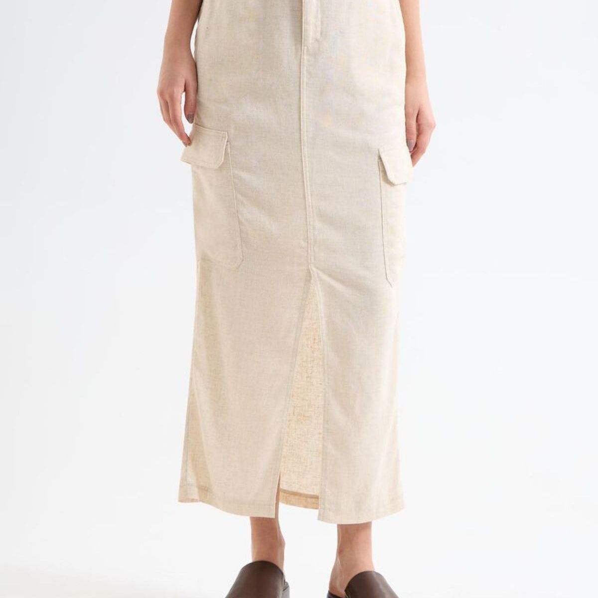 SEVEN SEVEN - Falda Para Mujer Largo Color Beige Marca Seven Seven #28140904