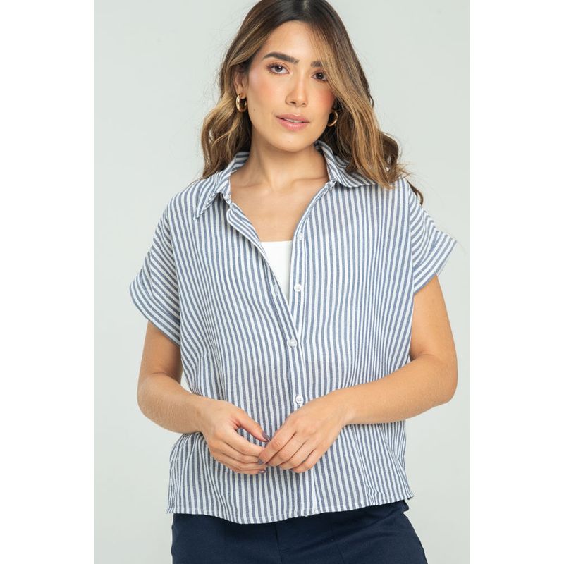RAGGED - Camisa macary Azul oscuro Ragged
