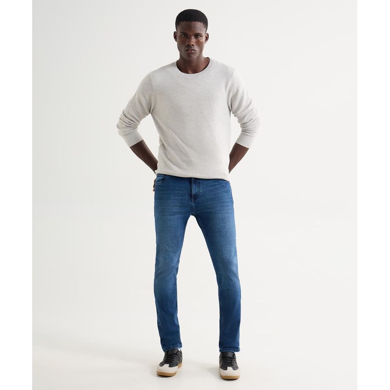 SEVEN SEVEN - Jean Para Hombre Slim Color Azul Oscuro Marca Seven Seven #45160581