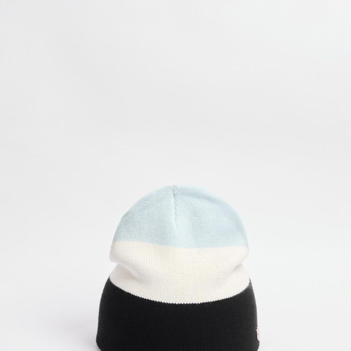 KOAJ - KOAJ Gorro tejido unicolor con bloques de color Mujer