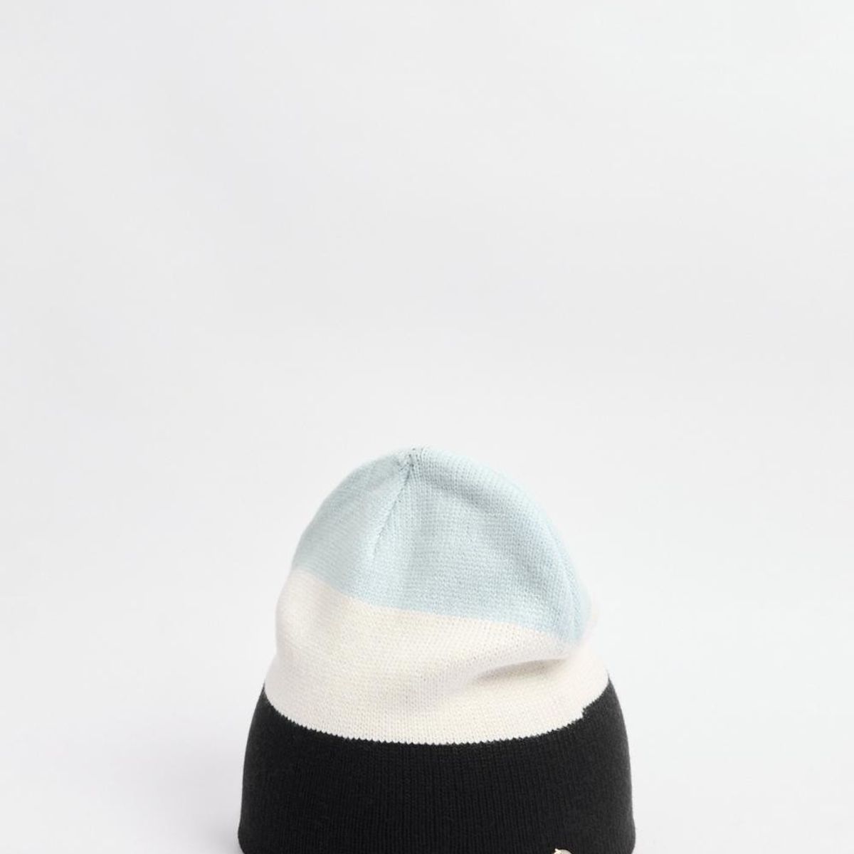 KOAJ - KOAJ Gorro tejido unicolor con bloques de color Mujer
