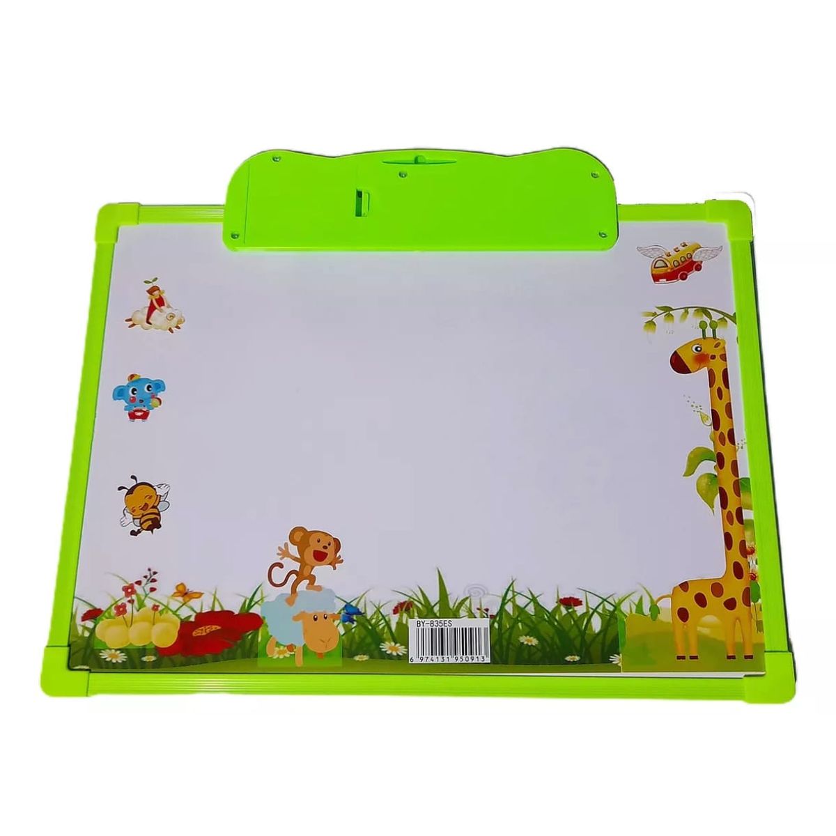 GENERICO - Tablero Inteligente Con Sonidos Didáctico Doble Cara verde