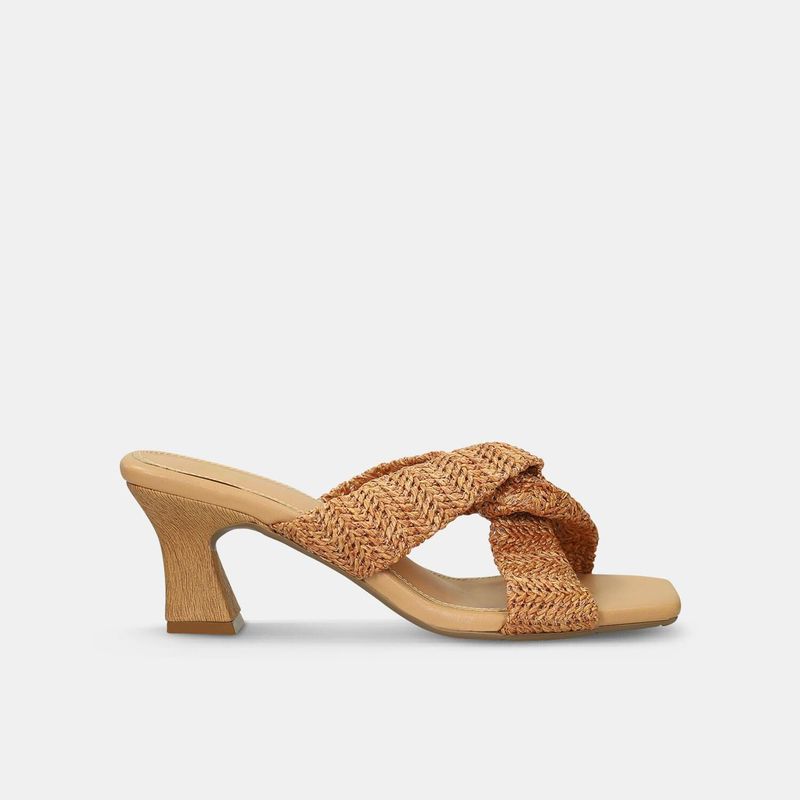 BATA - Sandalias Para Mujer Bata Camel Jezalin