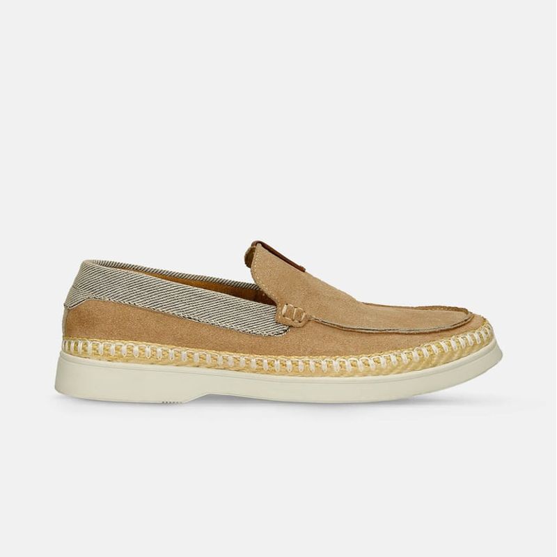 BATA - Mocasines Para Hombre Bata Camel Larz 2054