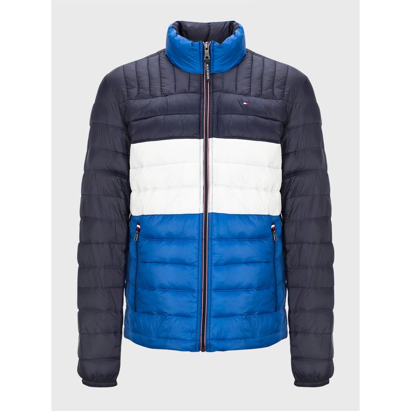 TOMMY HILFIGER - Chaqueta azul acolchada Tommy Hilfiger