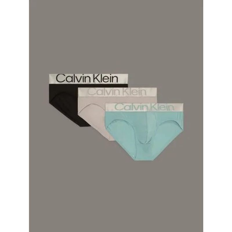 CALVIN KLEIN - Pack multicolor de 3 slips - Steel Micro Calvin Klein
