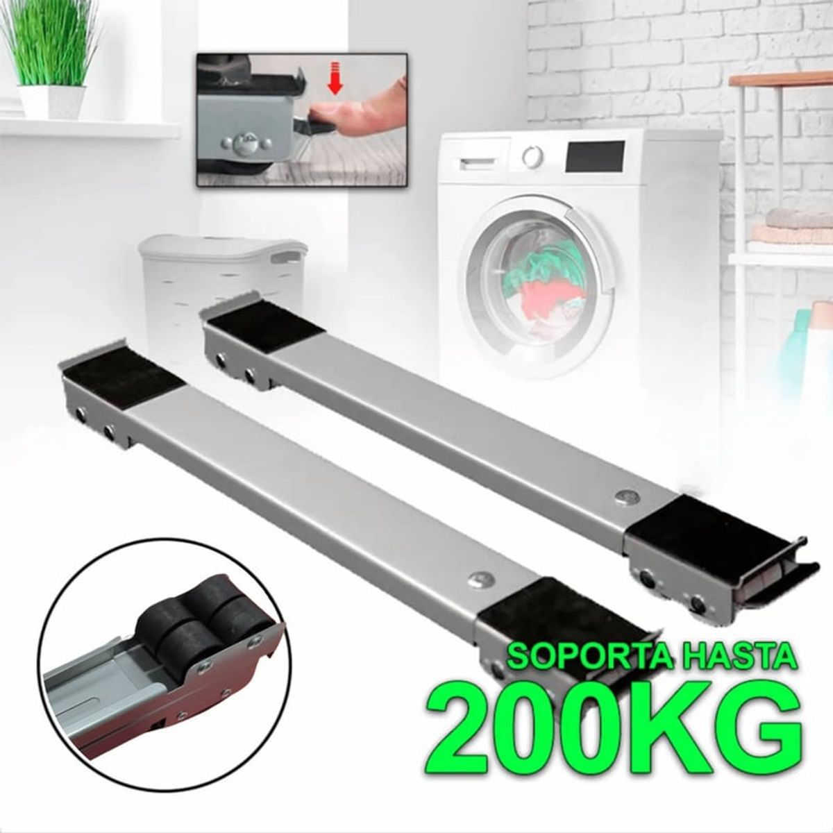 SKY - Base Soporte Para Lavadoras y Neveras ajustable