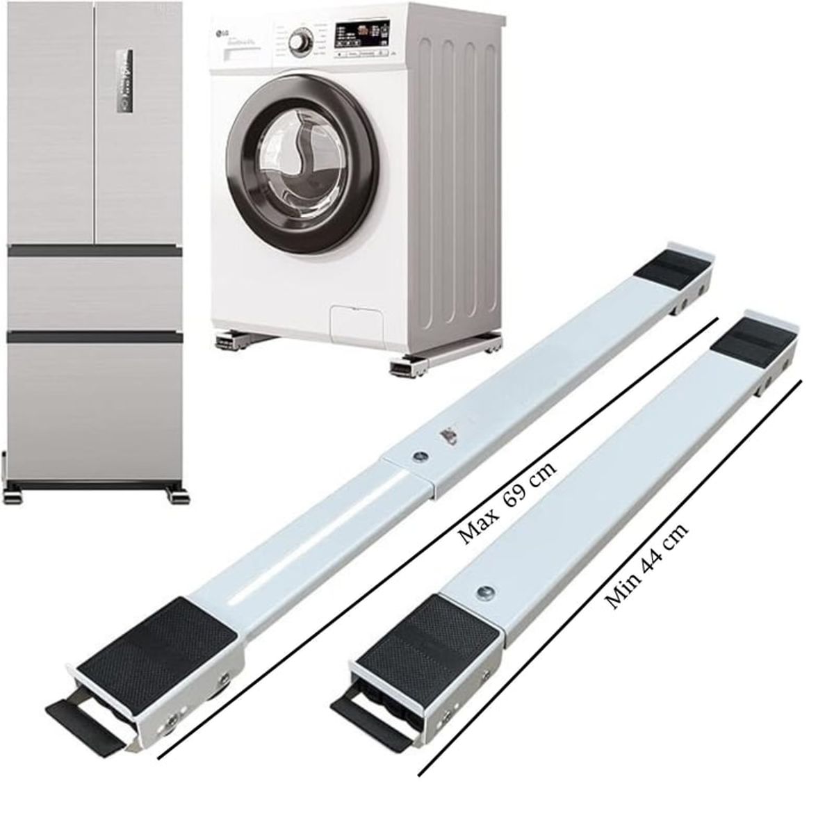 SKY - Base Soporte Para Lavadoras y Neveras ajustable