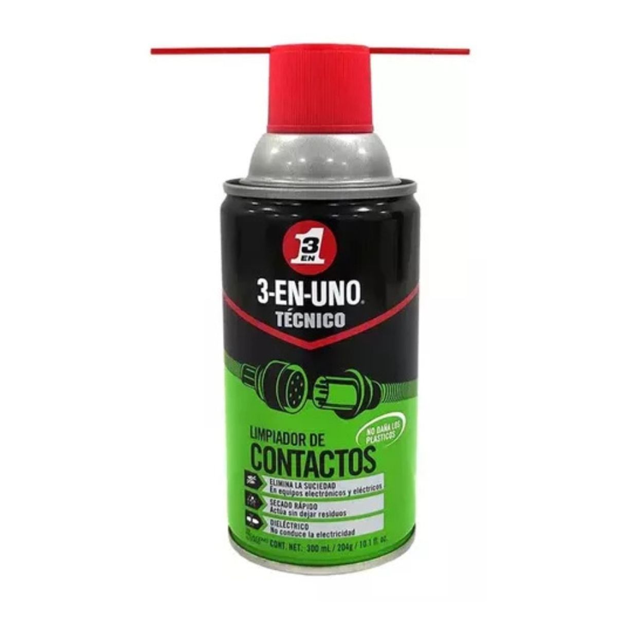 3 EN UNO - Limpiador De Contactos 3-en-uno Tecnico 273ml - 198g - 7oz