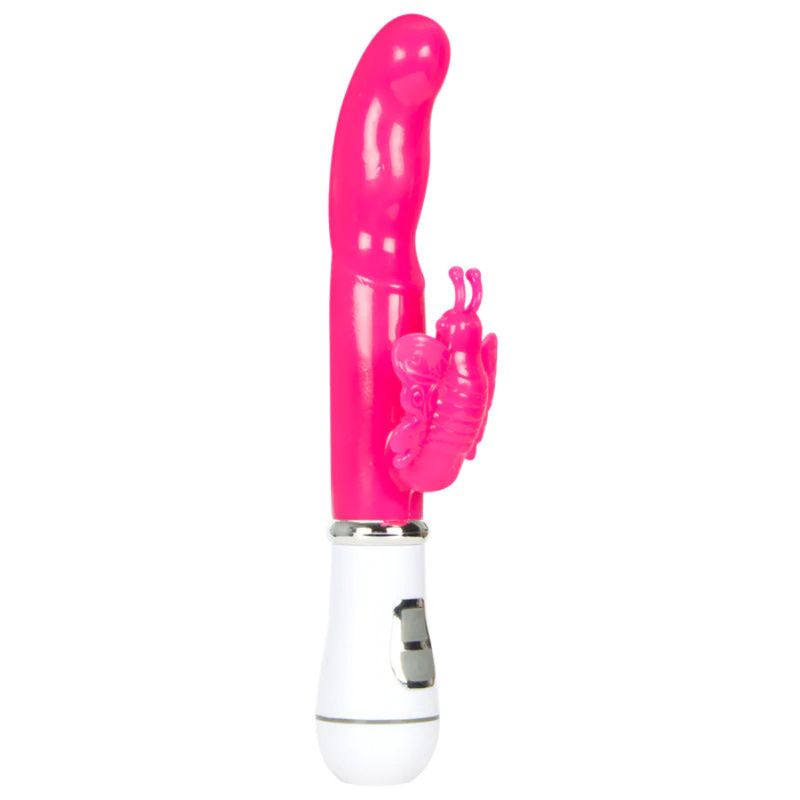 GENERICO - Vibrador Punto G Butterfly Fucsia