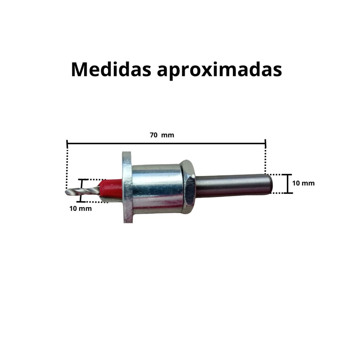 GENERICO - Broca Avellanador Con Tope 764 - 8mm Perfecta Para Tornillo