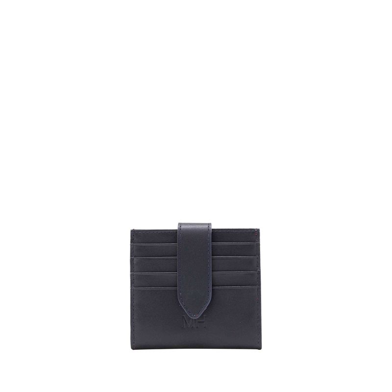 MARIO HERNANDEZ - Tarjetero Broche 18 Tarjetas Azul Esencial