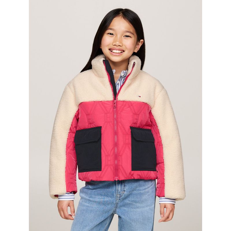 TOMMY HILFIGER - Chaqueta Niña Acolchada Con Cierre Cremallera Tommy Hilfiger