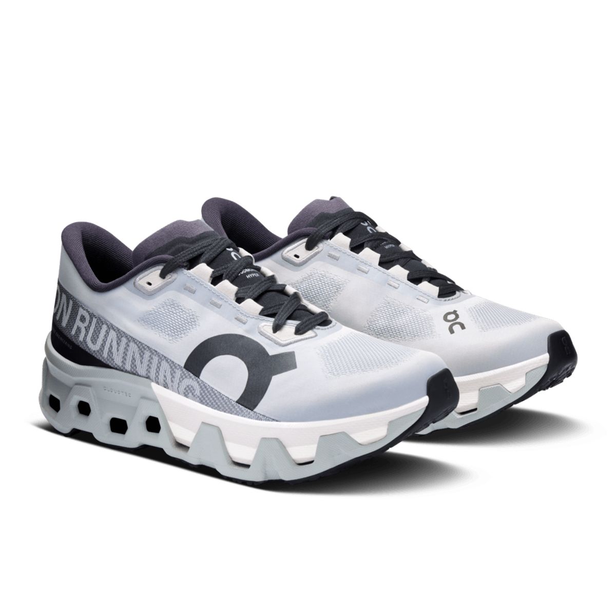 ON RUNNING - On Cloudmonster Hyper Tenis gris de mujer para correr